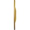 Ekena Millwork Galveston Ceiling Medallion (Canopies up to 5 7/8"), 51"OD x 3 5/8"ID x 3 3/8"P, Iridescent Gold CM51GLIGS - alternate 2
